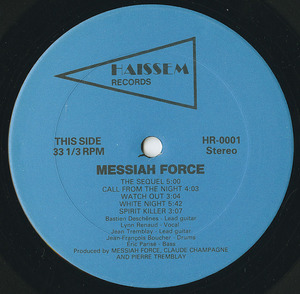 Messiah force the last day label 01