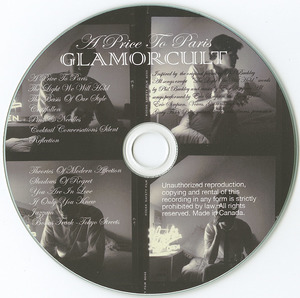Cd glamor cult a price to paris cd