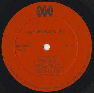 Pat's people today label 02