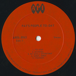 Pat's people today label 01