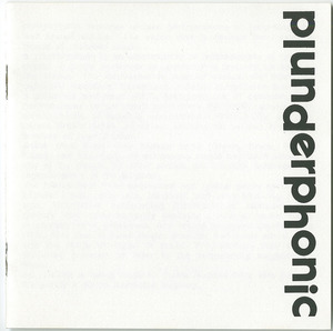 Cd john oswald   plunderphonic booklet front