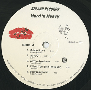 Lips   hard 'n heavy label 01