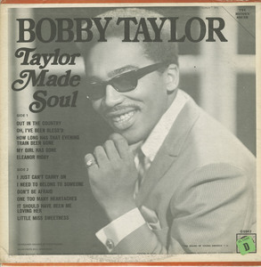 Bobby taylor taylor made soul back