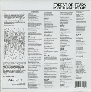 One hundred dollars forest of tears back