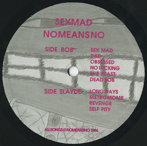 Nomeansno sex mad label 01
