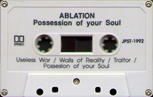 Ablation   possession of your soul cassette cassette