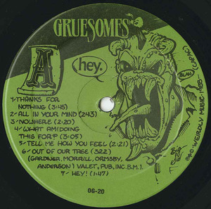 Gruesomes hey label 01