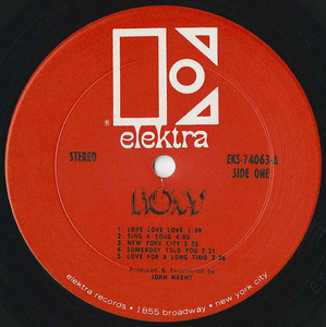 Roxy roxy 1969 label 01