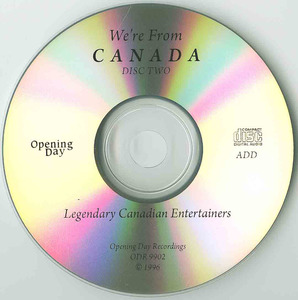 Cd we're from canada cd 02