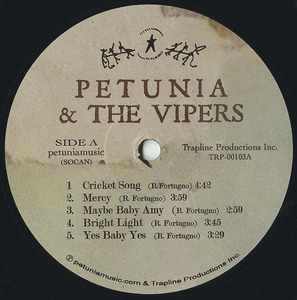 Petunia   the vipers   st label 01
