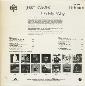 Jerry palmer on my way back