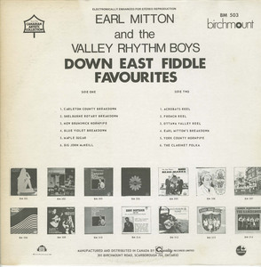 Earl mitton downeast fiddle favourites back second copy