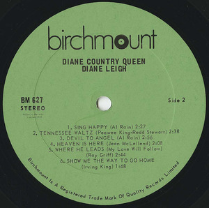 Diane leigh country queen label 02