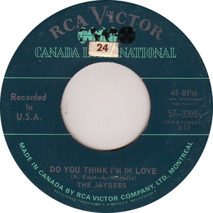 The jaybees do you think im in love rca victor canada international