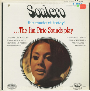 Jim pirie   soulero the music of today %28capitol  cbc sn 6228%29 front