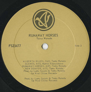 Terry watada runaway horses label 02
