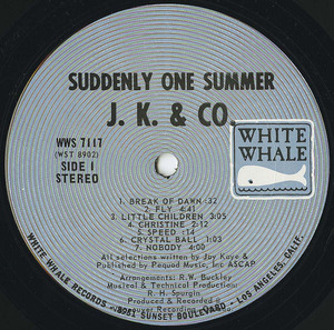 J. k.    co.   suddenly one summer label 01
