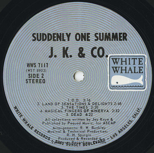 J. k.    co.   suddenly one summer label 02