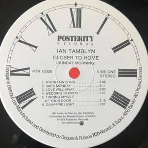 Ian tamblyn closer to home vinyl 01