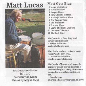 Matt lucas   matt gets blue back