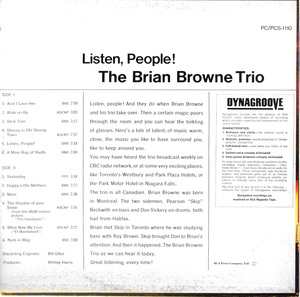 Brian browne trio lpcd graphics back