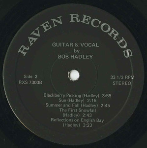 Bob hadley raven label 02