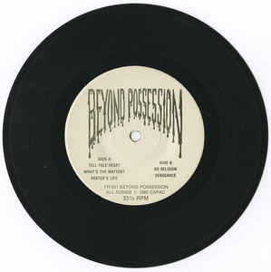 45 beyond possession tell tale heart 1991 fango fr 001 reissue vinyl 01