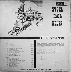 Fred mckenna   steel rail blues back
