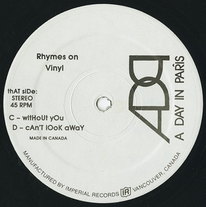 A day in paris   rhymes on vinyl label 01