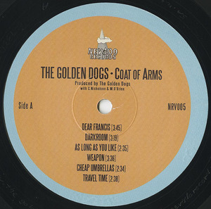 Golden dogs   coat of arms label 01