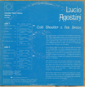 Lucio agostini   cold shoulder and hot brass back