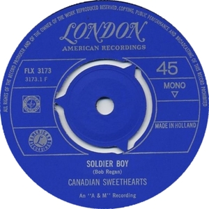 Canadian sweethearts lucille starr and bob regan soldier boy 1966