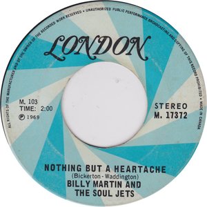 Billy martin and the soul jets nothing but a heartache london