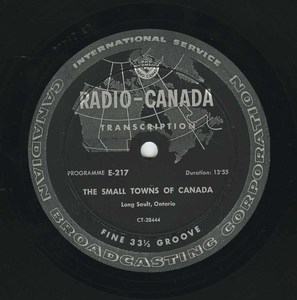 Cbc the small towns of canada long sault  ontario label