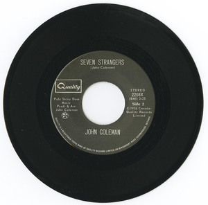 45 john coleman seven strangers
