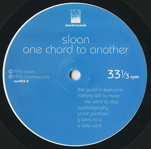 Sloan one chord to another label 01