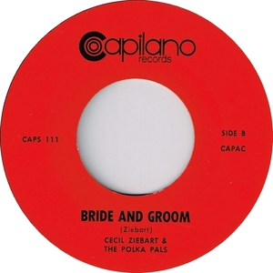 Cecil ziebart and the polka pals bride and groom capilano records