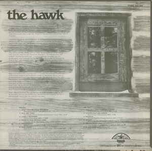 Ronnie hawkins the hawk back