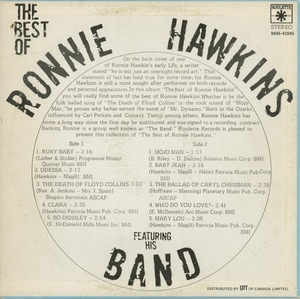 Ronnie hawkins the best of back v2