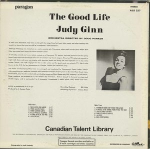 Judy ginn the good life ctl paragon als 227 back