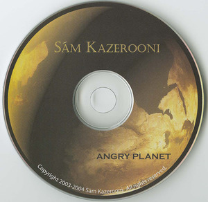 Cd sam kazerooni angry planet cd
