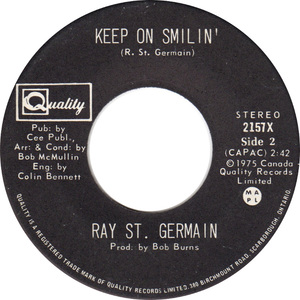 Ray st germain keep on smilin quality