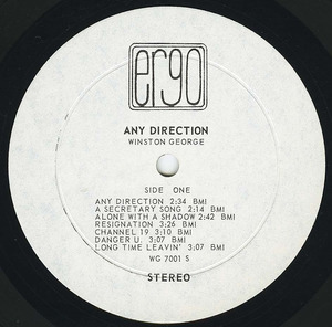 Winston george any direction label 01