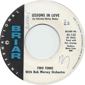 Two tones lessons in love briar inernational
