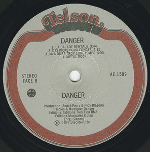 Danger   st label 02