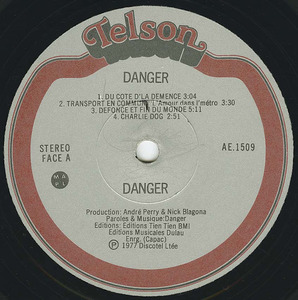 Danger   st label 01