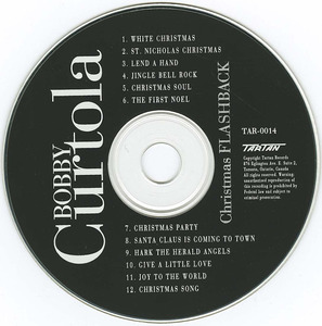 Cd bobby curtola christmas flashback cd