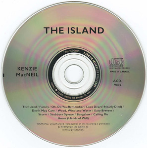 Cd kenzie macneil   the island cd