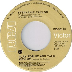 Stephanie taylor play for me and talk with me rca victor
