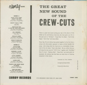 Crew cuts   the great new sound of back